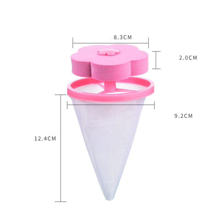 4x Filtre anti-poils pour machine à laver