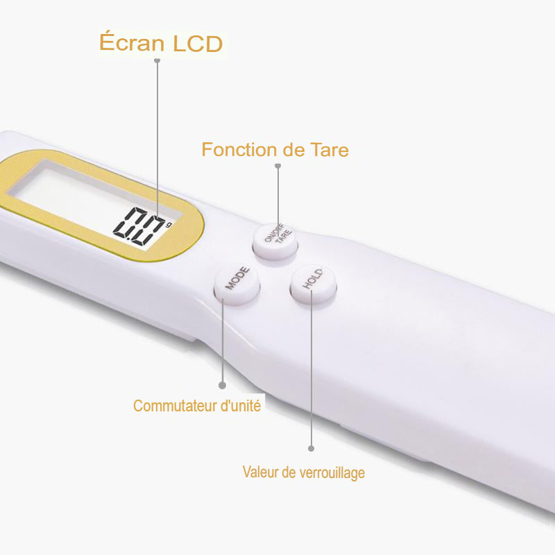 Cuillère de mesure électronique