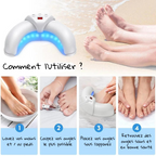 Appareil de traitement rapide au laser pour ongles - Huile réparatrice OFFERTE