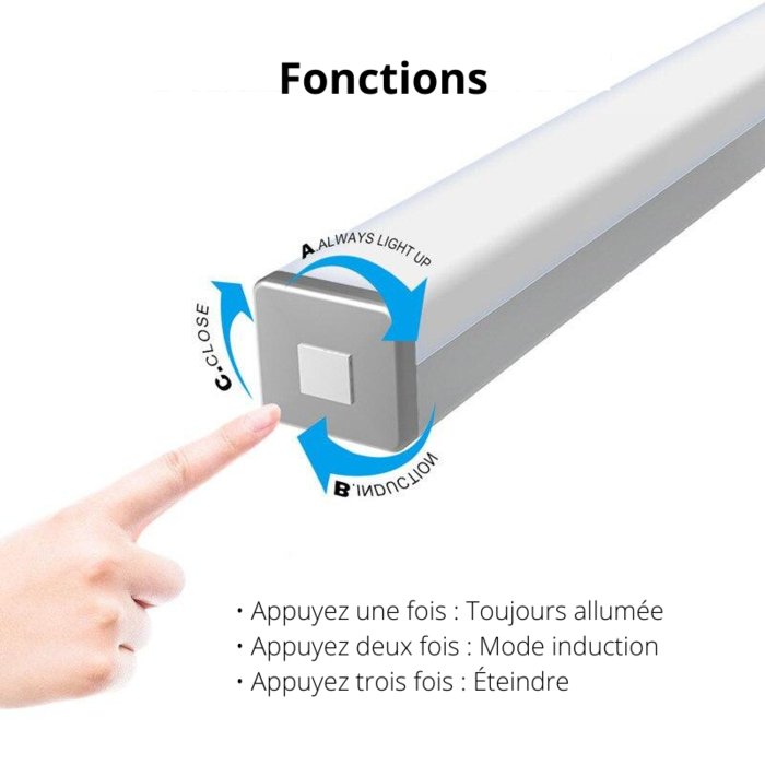 Lampe LED détecteur de mouvement