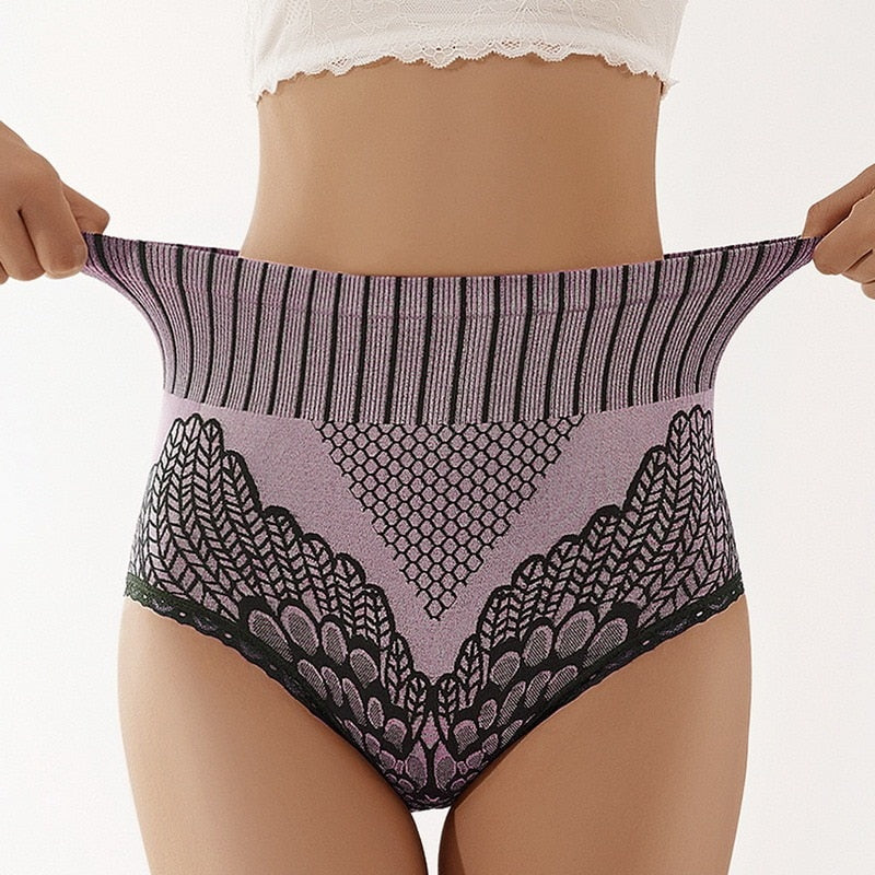 Lot de 3 culottes gainantes ventre plat et push up
