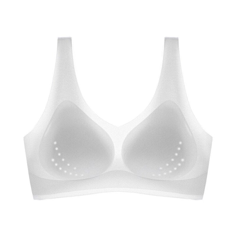 Brassière en Soie Glacée sans couture & 100% respirante