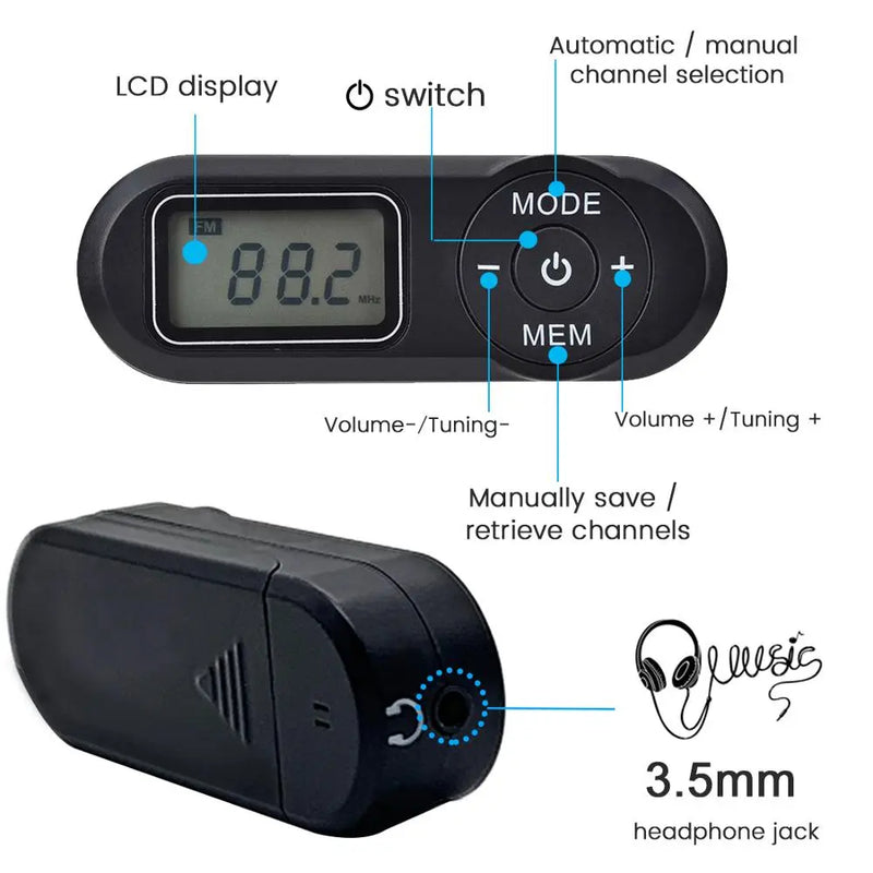 Mini Radio FM de poche