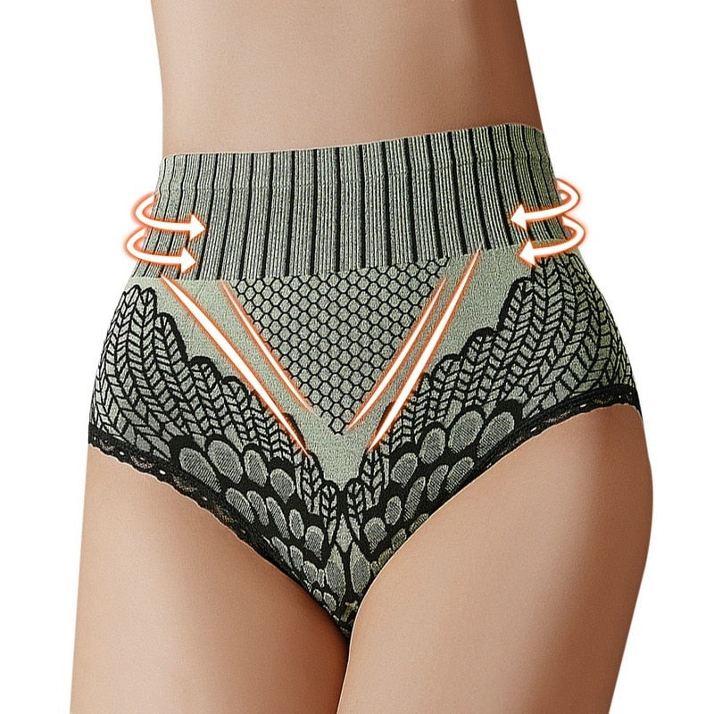 Lot de 3 culottes gainantes ventre plat et push up