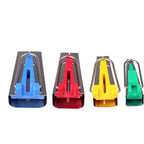 Lot de 4 Appareils à Biais pour Couture – 6, 12, 18 & 25 mm – Outils pour Ourlets, Patchwork & Quilting