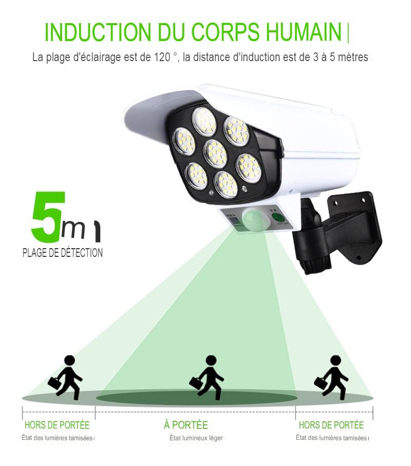 Lampe Solaire Rotative