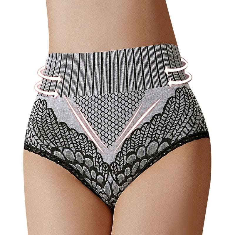 Lot de 3 culottes gainantes ventre plat et push up