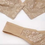Lot de 2 Soutien-gorge Coton Anti-Affaissement à Boutons Avant