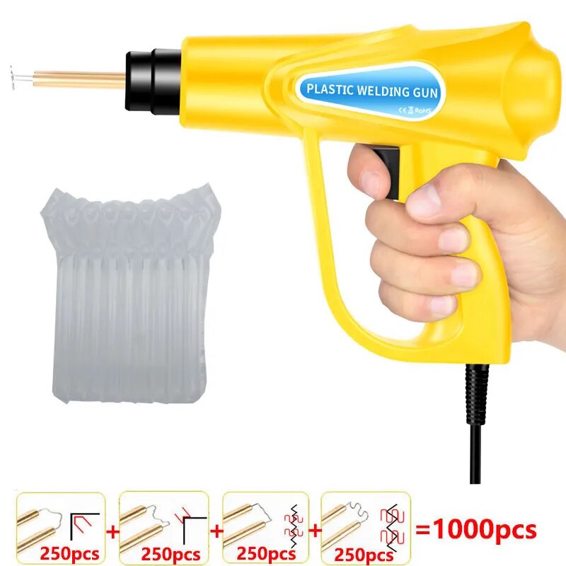 Pistolet à souder spécial plastique + 1000 agrafes