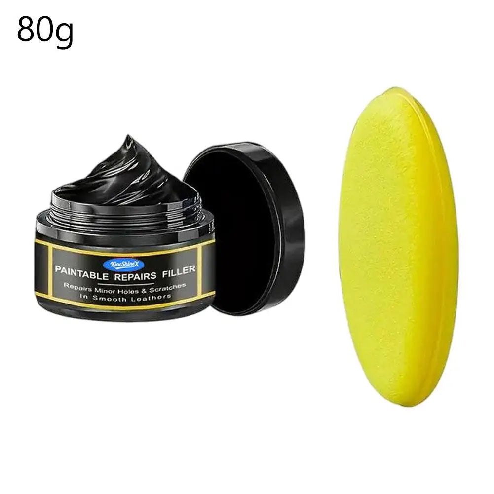 Crème de Polissage pour Éliminer Rayures de Voiture + Éponge OFFERTE