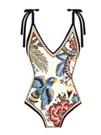 Maillot de bain 1PC avec jupe longue