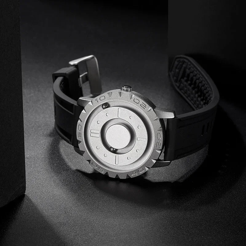 Montre Design TIMELESS avec Billes Magnétiques