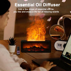 Diffuseur d’Huiles Essentielles Effet Flamme LED