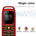 Mini Téléphone Portable SERVO B25 à Oreillette – Ultra-Compact, Double SIM, Bluetooth & Batterie Amovible 350 mAh
