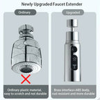 Extension d'évier 360° de cuisine avec adaptateur universel - 2 Modes