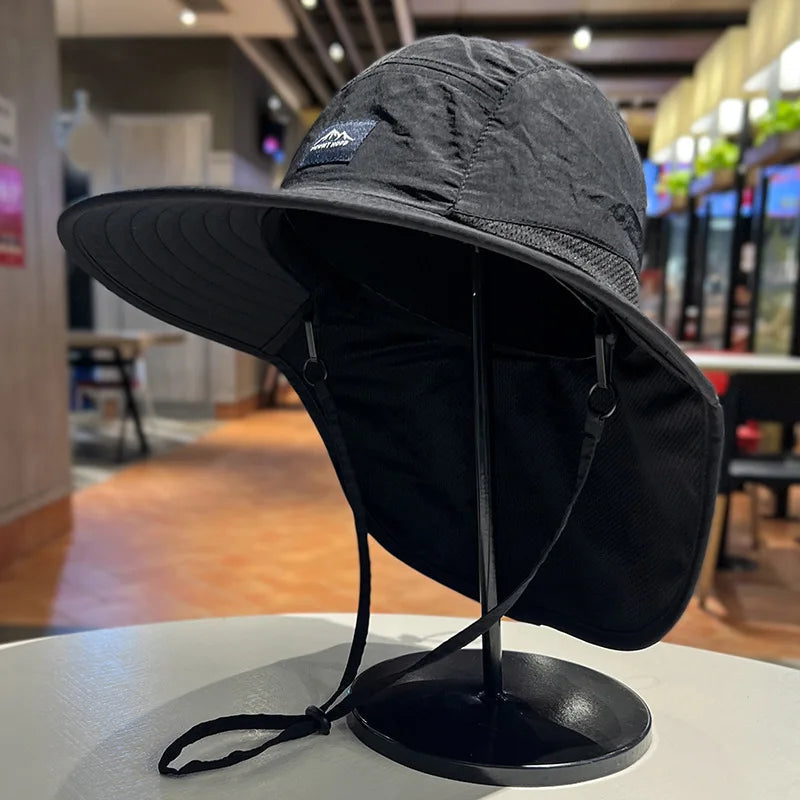 Chapeau Anti-UV UPF50+ à Large Bord