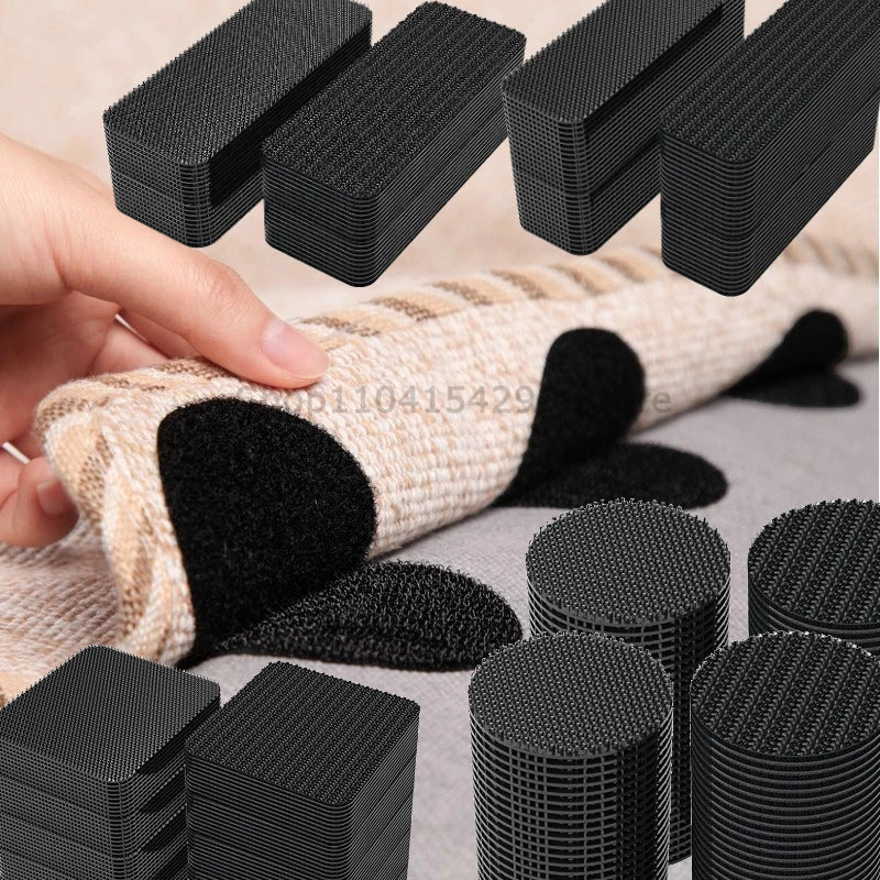 Patchs Velcros Auto-Adhésifs Double Face – 40 paires