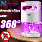 Lampe Anti-Moustiques Sans Fil Électrique Silencieuse & Rechargeable