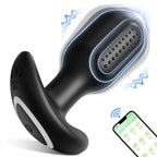 NovaPulse – Plug Anal à 9 Vibrations & Connecté avec Contrôle par Application