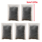 Lot de 50 Sacs de Charbon Actif Réutilisables – Absorbeur d’Humidité et Anti-Odeurs pour Voiture, Placard et Maison