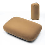 Oreiller Cervical de Voyage en Mousse à Mémoire de Forme – Pliable dans Pochette de Rangement & Housse à Zip Lavable