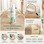 Nettoyant Détachant Mousse Lavage à Sec – Tapis, Canapé, Sièges Auto, Cuir et Tissus