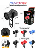 Klaxon Électronique pour Vélo & Trottinette – 5 Sons, Étanche, Compact, Puissant & Rechargeable