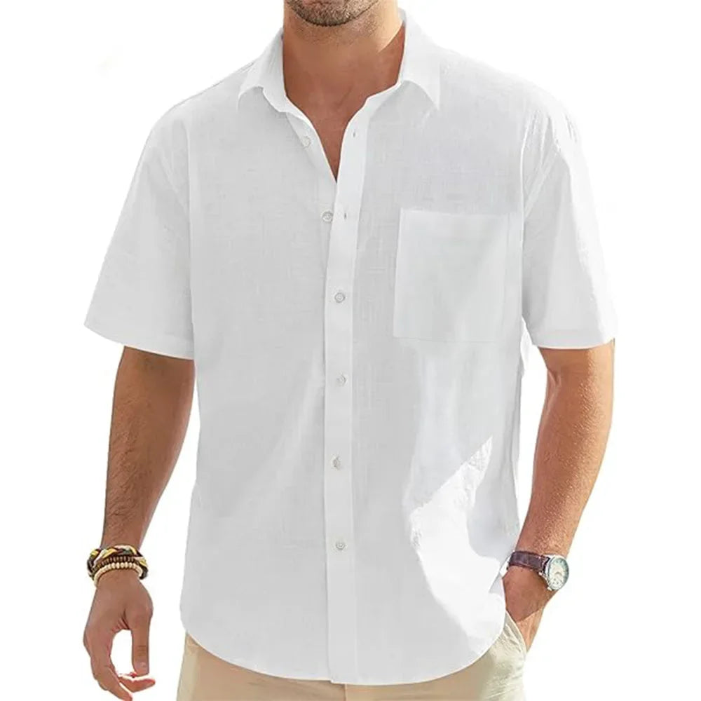 Chemise Élégante et Aérée pour les Journées Chaudes – Homme