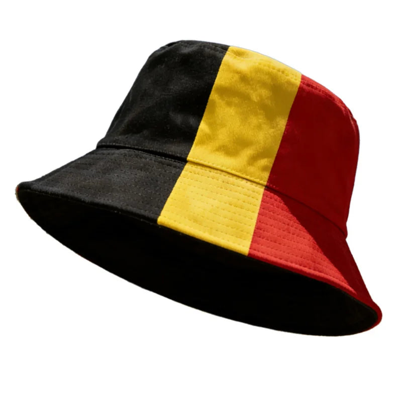Chapeau Bob Unisexe Réversible Drapeaux Coupe du Monde 2026 – Pour Fans de Football