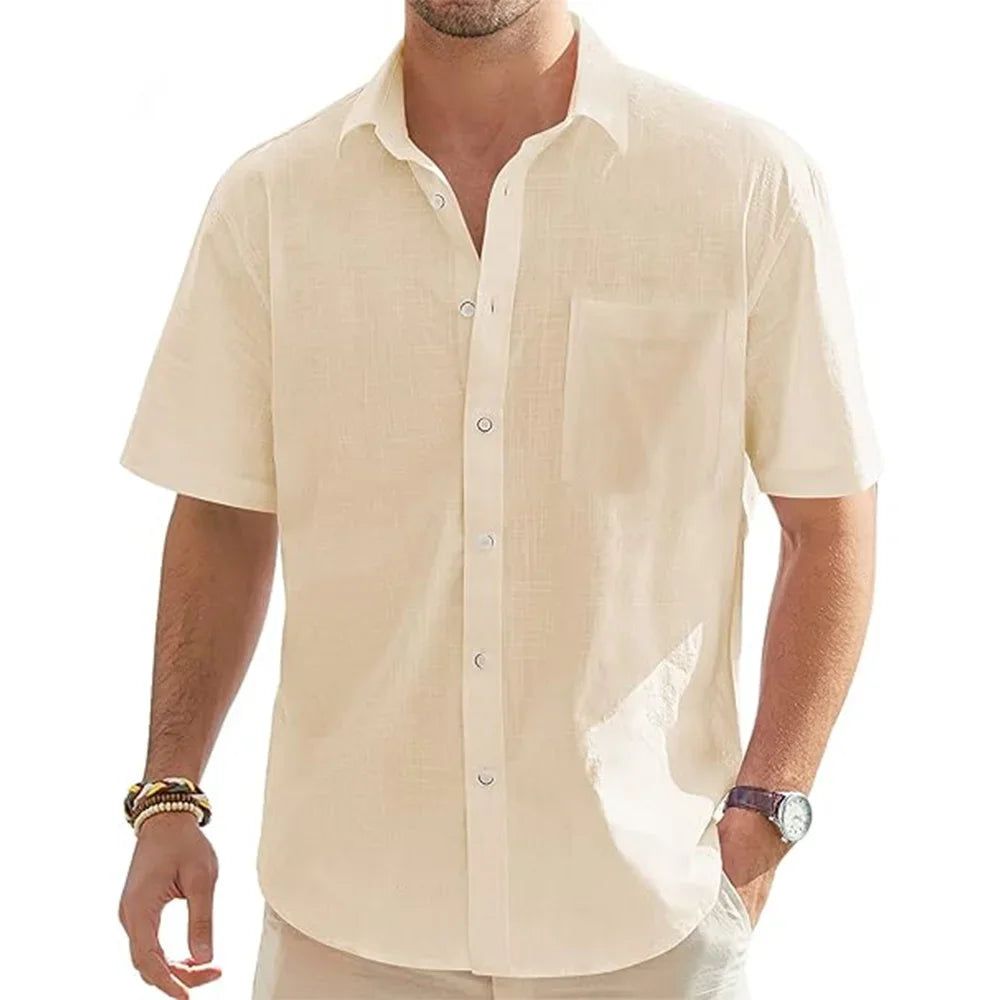 Chemise Élégante et Aérée pour les Journées Chaudes – Homme