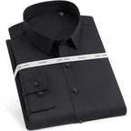 Chemise infroissable en fibre de bambou pour Homme