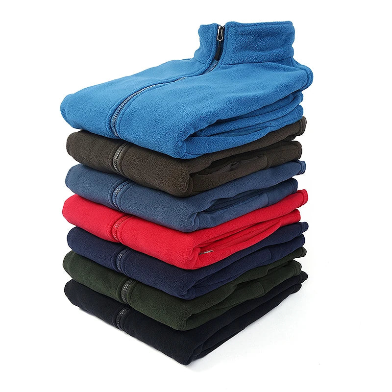 Veste Polaire Homme Chaude & Coupe-Vent