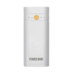 Batterie Externe Portable 2×18650 à Piles – Chargeur Portable 5V 2A USB + Type-C + LED