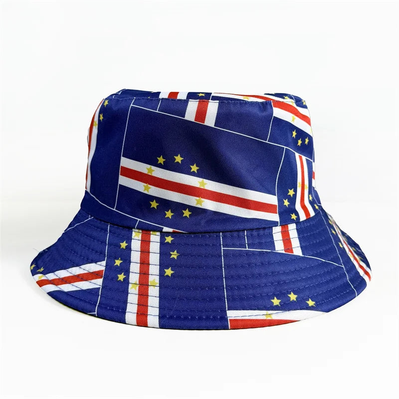 Chapeau Bob Unisexe Réversible Drapeaux Coupe du Monde 2026 – Pour Fans de Football