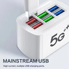 Station de Charge 6 Appareils – Compacte & Efficace