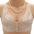 Lot de 2 Soutien-gorge Coton Anti-Affaissement à Boutons Avant