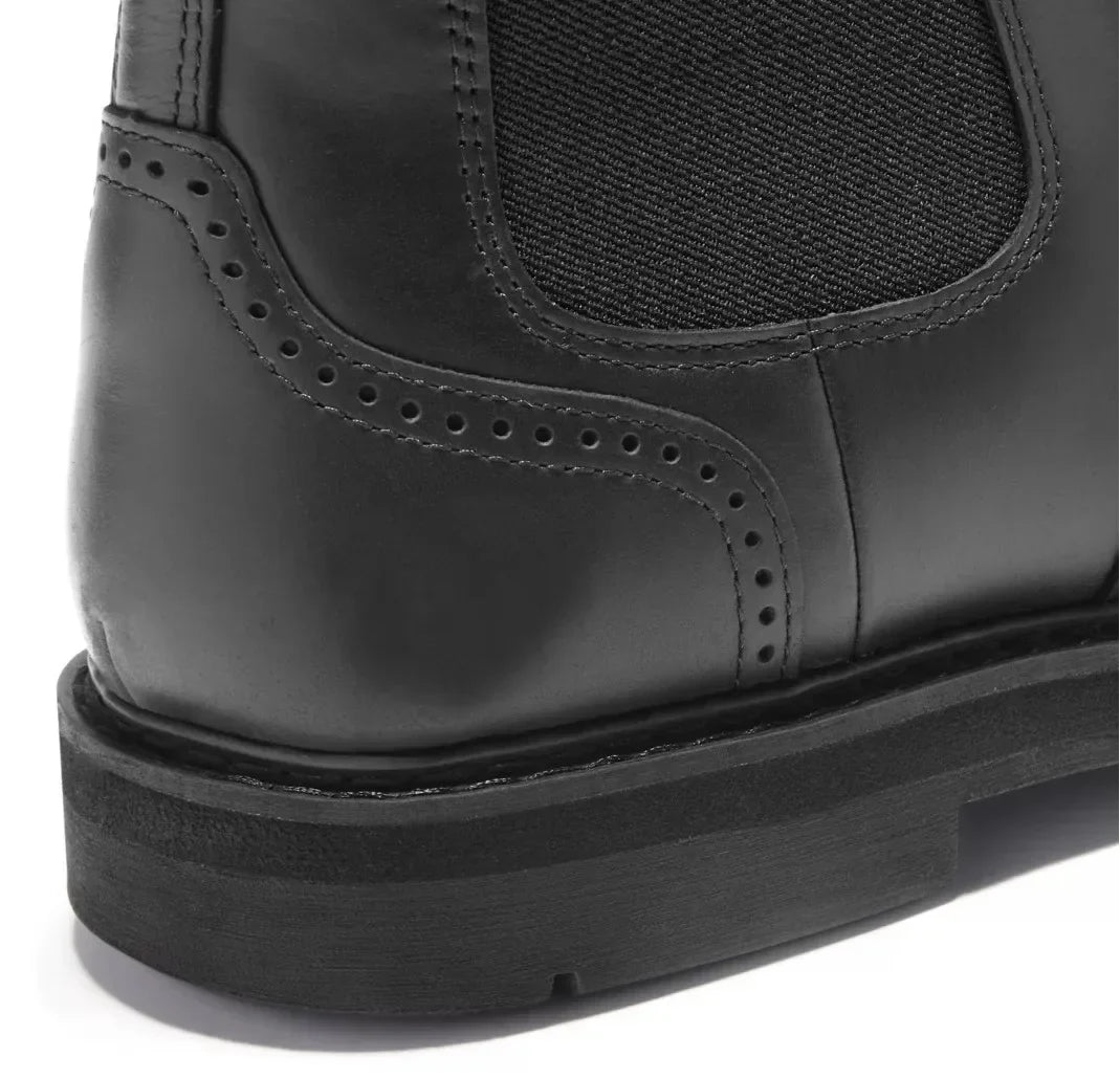 Bottines Chelsea en Cuir Rétro pour Homme - 49375FR