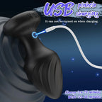 NovaPulse – Plug Anal à 9 Vibrations & Connecté avec Contrôle par Application