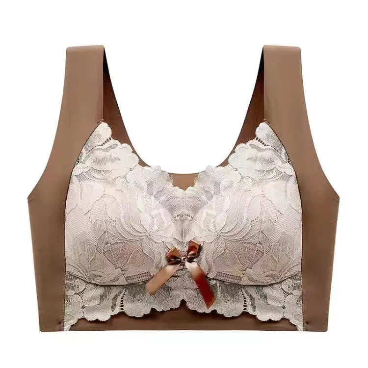 Brassière à dentelle avec larges bretelles