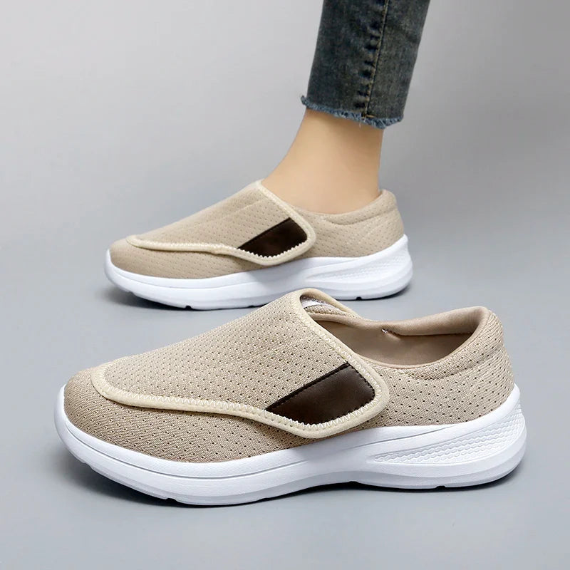 Baskets Orthopédiques Réglables Confort Total Pieds Larges