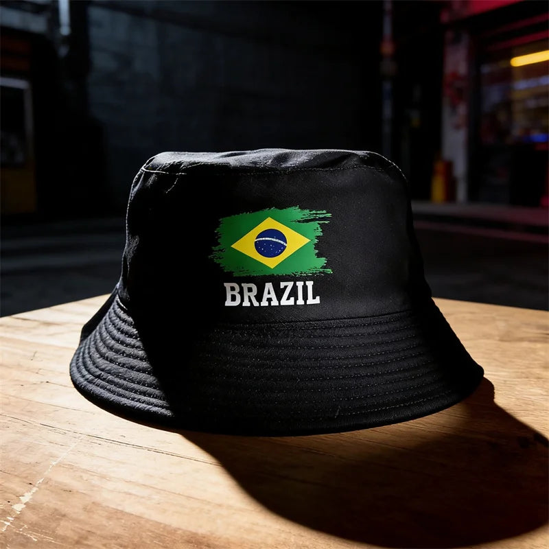Chapeau Bob Unisexe Réversible Drapeaux Coupe du Monde 2026 – Pour Fans de Football
