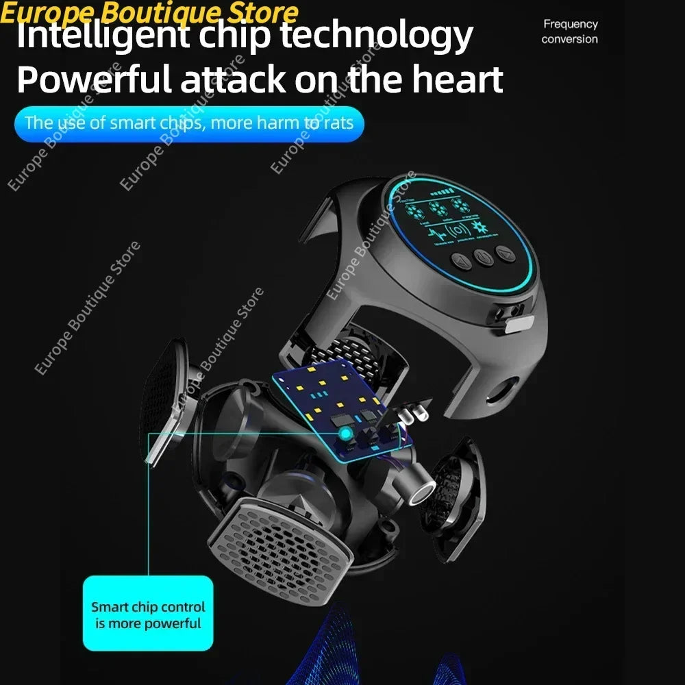 Répulsif Ultrasonique POWER MAX pour Rongeurs - 6 Modes