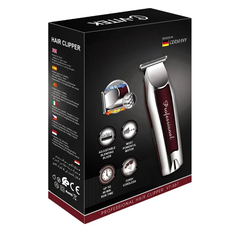 Tondeuse Professionnelle Sans Fil - Kit Complet