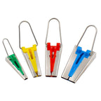 Lot de 4 Appareils à Biais pour Couture – 6, 12, 18 & 25 mm – Outils pour Ourlets, Patchwork & Quilting
