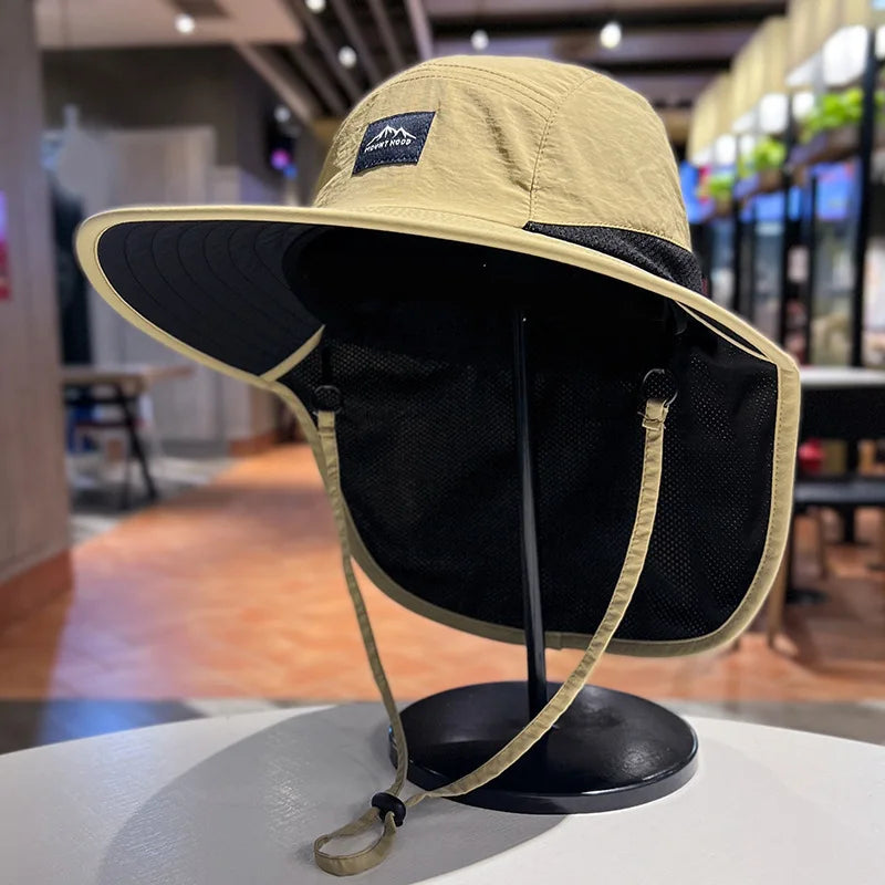 Chapeau Anti-UV UPF50+ à Large Bord
