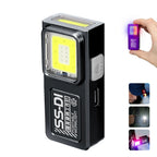 Mini Lampe Torche LED COB Rechargeable USB Magnétique – 1 ACHETÉE = 1 OFFERTE