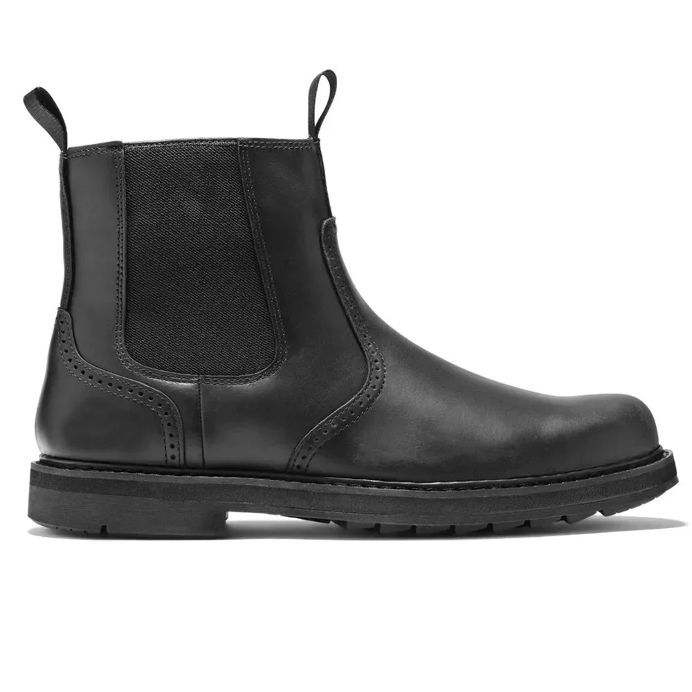 Bottines Chelsea en Cuir Rétro pour Homme - 49375FR