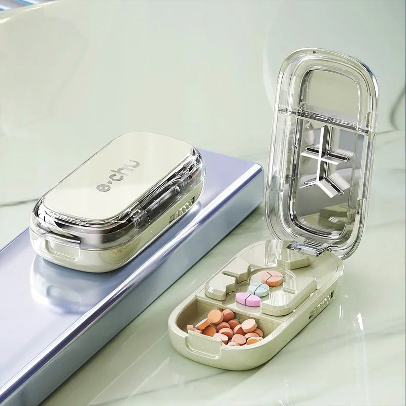 Coupe-Médicament 2/3/4 Parts Compact et Portable
