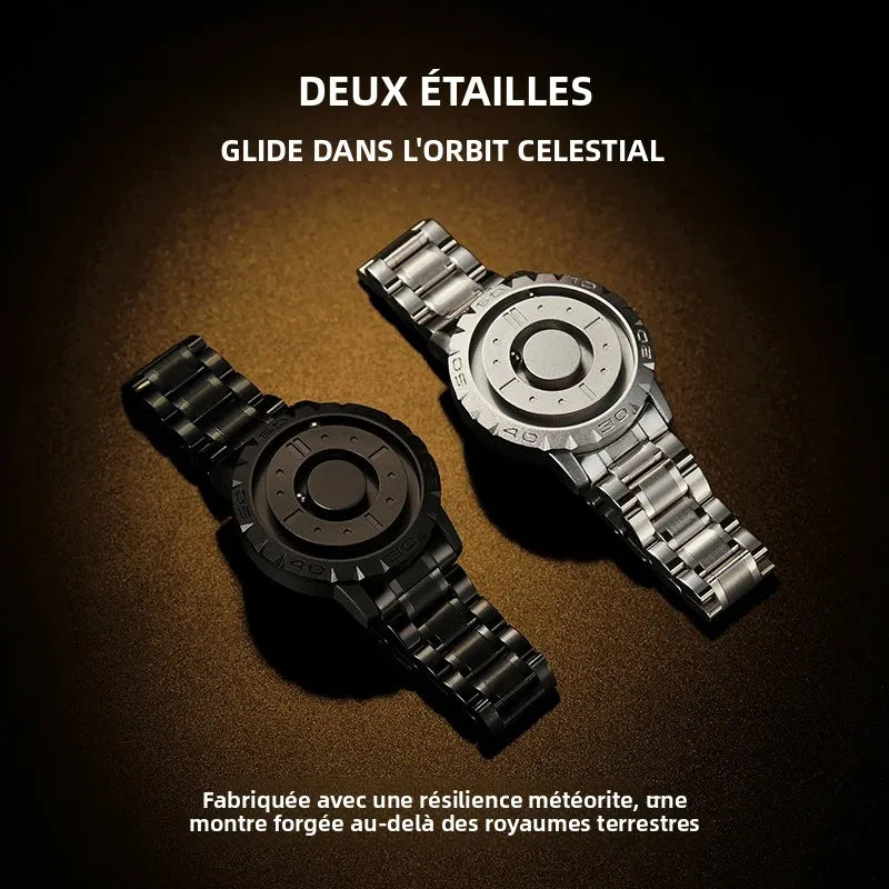 Montre Design TIMELESS avec Billes Magnétiques