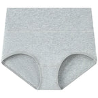 Lot de 4 culottes taille haute en coton — femme, grande taille, respirantes et gainantes